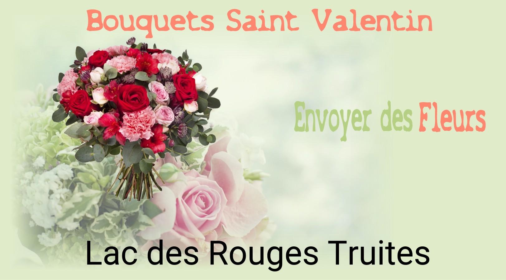 Roses de Saint-Valentin livrées à Lac-des-Rouges-Truites